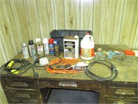 Extension Cords & Trouble Light & Lot