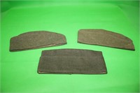 3 Wool Military Hats, C-5216 and others