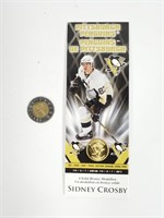 NHL médaillon en bronze solide, Sidney Crosby