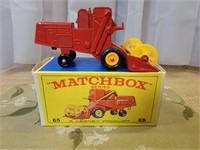 Matchbox Cars #65 Claas Combine Harvester Near