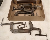 C-CLAMPS, DIFFERENT SIZES