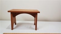 Step stool, small bench, small table, measures 17