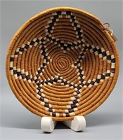 10,000 Villages Woven Basket/Bowl Made in Uganda