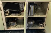 Kitchen Cupboard Cleanout, Pots & Pans