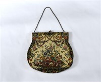 Made in France Needlpoint Tapestry Evening Bag