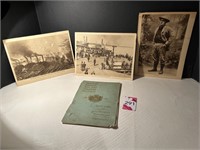 Vtg Pictures & 1899 Souvenir Book