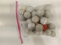 Gallon Bag of Used Golf Balls