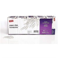 Staples Smooth Paper Clips