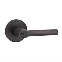 Baldwin Tube Passage Lever with Round Rose