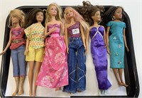 6 Fashion Dolls (played with condition)