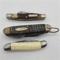 3 Vintage Pocketknives