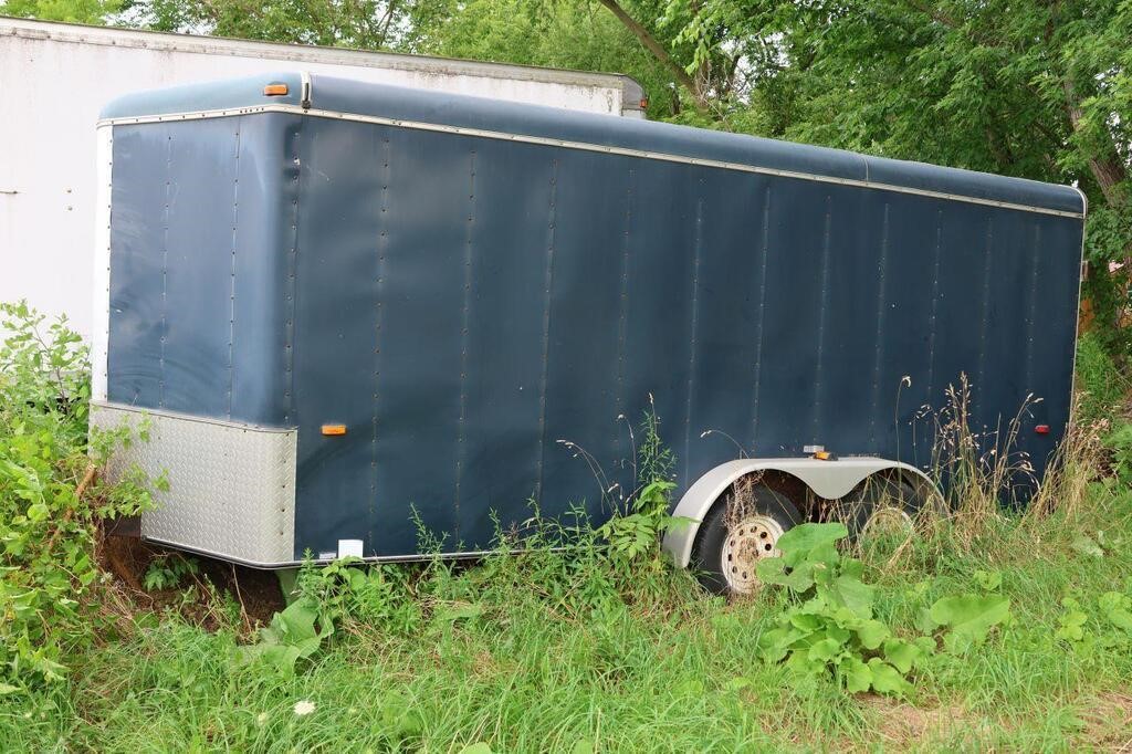 7' X 16' ENCLOSED T/A TRAILER