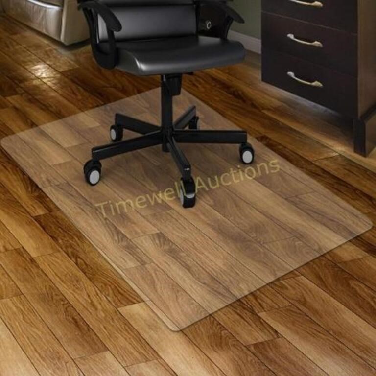 Kuyal Clear Chair Mat for Hard Floors 36x48