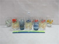 PRETTY FLORAL GLASSES