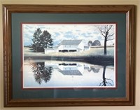 Signed Numbered Wayne Bystrom Print "Serenity"