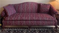 ROWE Furniture Upholstered Claw Foot Sofa