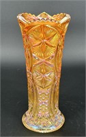 M'burg Ohio Star vase - marigold