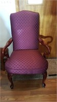Gooseneck  Upholstered Chair