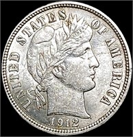 1912 Barber Dime UNCIRCULATED