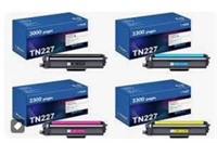 Tn227 Tn223 High Yield Toner Cartridge 4-pack