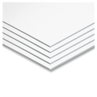 UCREATE Foam Board, White, 22" x 28", 5 Sheets (P5