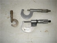 Micrometers 1/2" and 1"