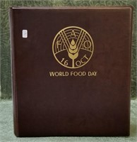 WORLD DAY BROWN COIN BOOK ALMOST COMPLETE