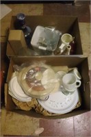 Partial Dish Set & Glassware