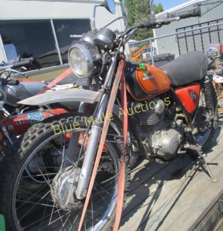 Honda XL175 MC runs