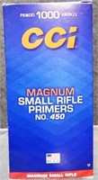 (1,000) CCi Magnum Small Rifle Primers