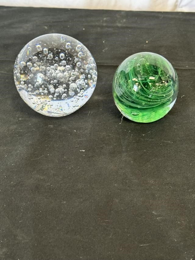 Pair of Paperweights