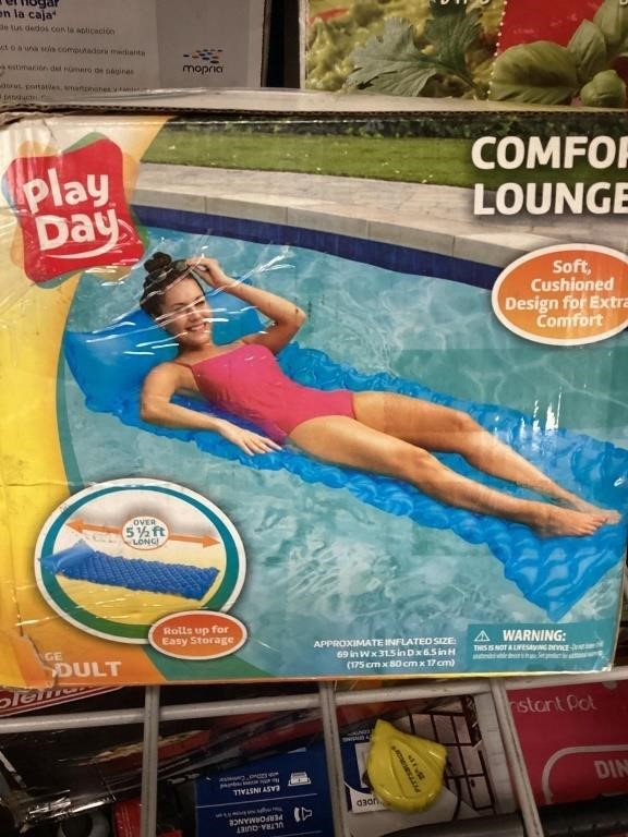 Play Day Comfort Lounge 5 1/2 Feet Long