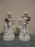 candle holders Franklin mint