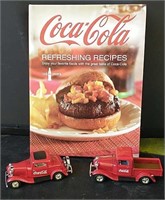 Coca Cola Diecast NIB+ Cookbook