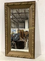 Vintage Mirror w/ Ornate Wood Frame