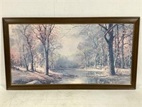 Framed Robert Wood Forest Print