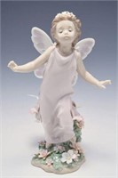 Lladro Figurine w/ Box - Butterfly Wings.