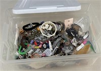 Small Container of Jewelry and Parts