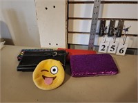 Misc Wallets and Smiley Face Coin Purse
