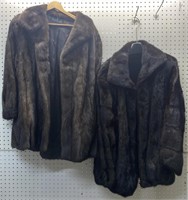 2 Fur Coats Bloomingdales & American