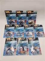 Lot of 10 Hotwheels Racing 1999 Diecasts Bundle
