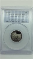 2005S PCGS PR69DCAM Western Waters Nickel