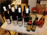 Spirits/ Wine - Mixed lot of 14- Most Unopened -