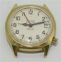 Vintage Bulova Accutron Watch Railroad Approved -