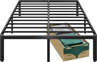 Full Bed Frame with Round Corners