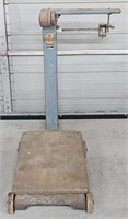 (Z) Fairbanks 1124 Platform Scale, 1,000 Pound