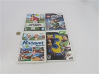 4 jeux Nintendo Wii dont Star Wars