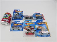 6 voitures hot wheels die cast