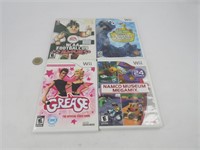 4 jeux Nintendo Wii dont Grease