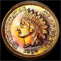 1859 Indian Head Penny UNCIRCULATED